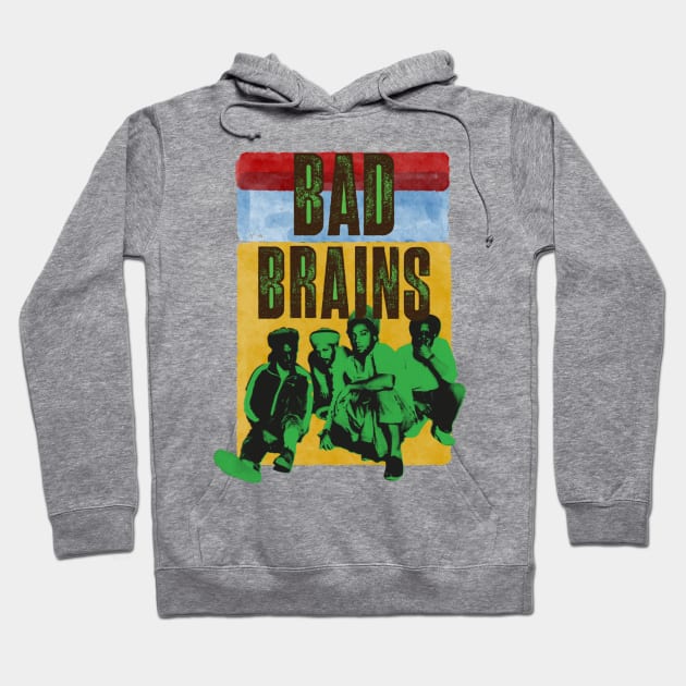 Bad Brains Hoodie by HAPPY TRIP PRESS